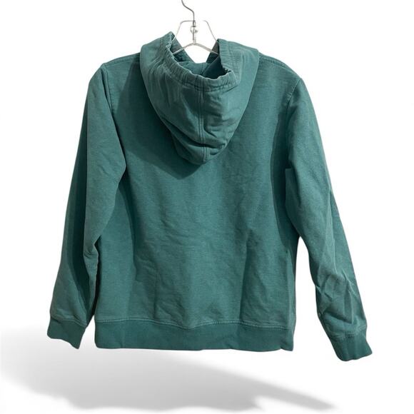 Patagonia Hoodie Sweatshirt Women Medium Fitz Roy Bear Uprisal Green Real Pocket - Picture 2 of 10